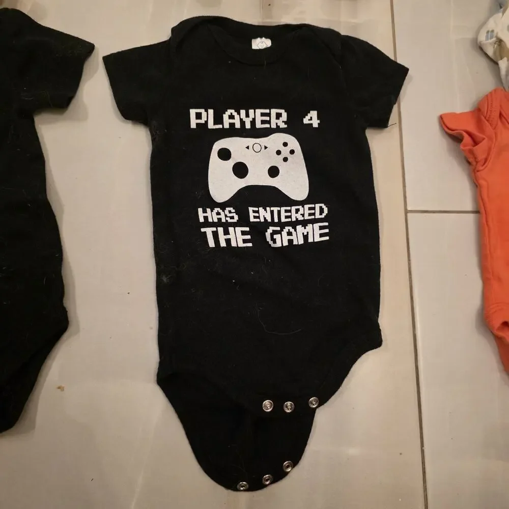 Preemie Boys‎ Bodysuits Sleepers Bundle Lit Of 6 Preemie Newborn Sizes
